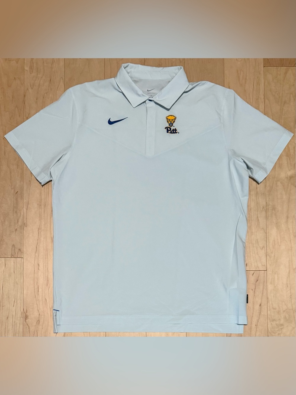 University of Pittsburgh Pitt Panthers Nike Dri-FIT On-Field Performance Polo XL